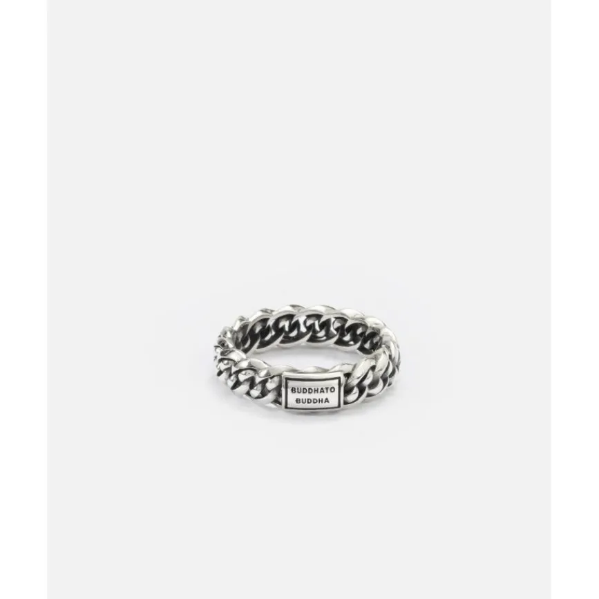 Buddha to Buddha Silber Ringe | Silberschmuck-Geflochtener Ring Nathalie XS