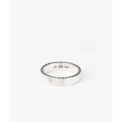 Buddha to Buddha Silber Ringe | Engrave-George Small Glatt Ring Silber