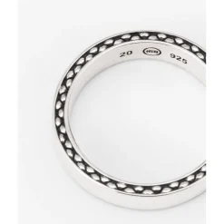 Buddha to Buddha Silber Ringe | Engrave-George Small Glatt Ring Silber