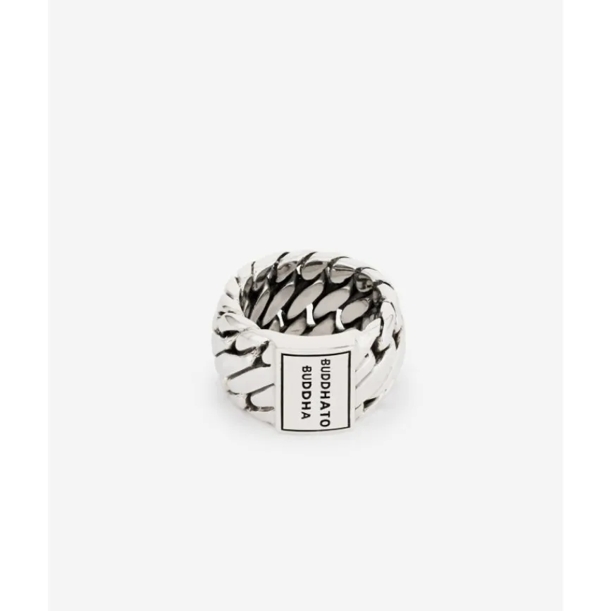 Buddha to Buddha Silber Ringe | Silberschmuck-Gliederring Ben