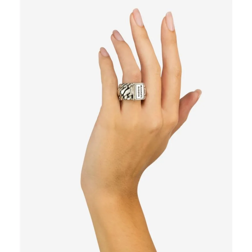 Buddha to Buddha Silber Ringe | Silberschmuck-Gliederring Ben