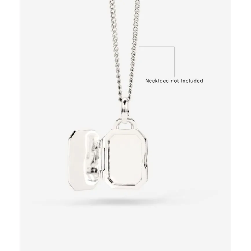 Buddha to Buddha Anhänger | Engrave-Halskette Barbara Medaillon Silber