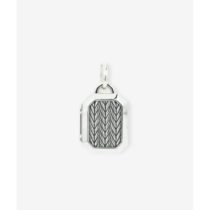 Buddha to Buddha Anhänger | Engrave-Halskette Barbara Medaillon Silber