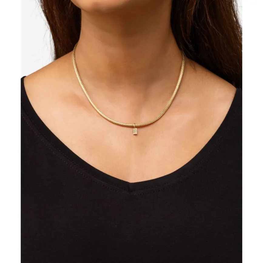 Buddha to Buddha Goldketten | Silberschmuck-Halskette Ellen Gold YG 14kt 43 cm