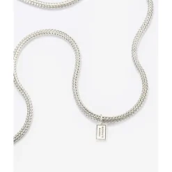 Buddha to Buddha Silberketten | Silberschmuck-Halskette Ellen Mini Silber 50 cm