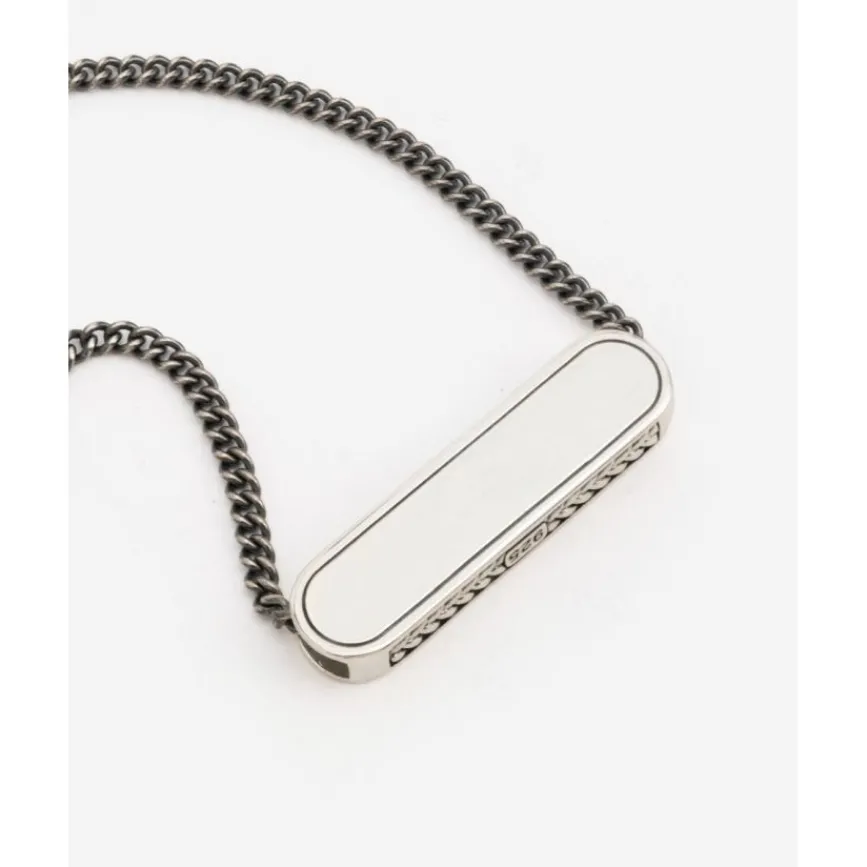 Buddha to Buddha Silberketten | Engrave-Halskette Essential Logo XS 45,5 cm