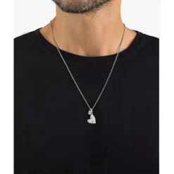 Buddha to Buddha Anhänger | Engrave-Herz Anhänger Silber