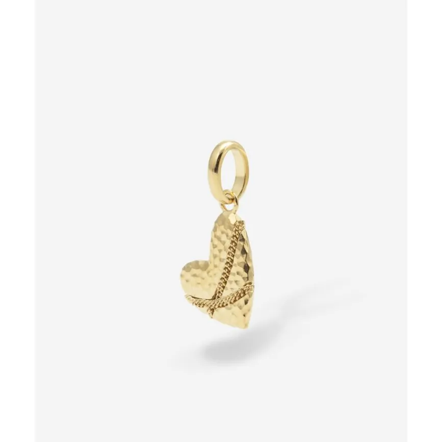 Buddha to Buddha Anhänger | Premium Gold Plated Jewelry-Herz Anhänger Vergoldet