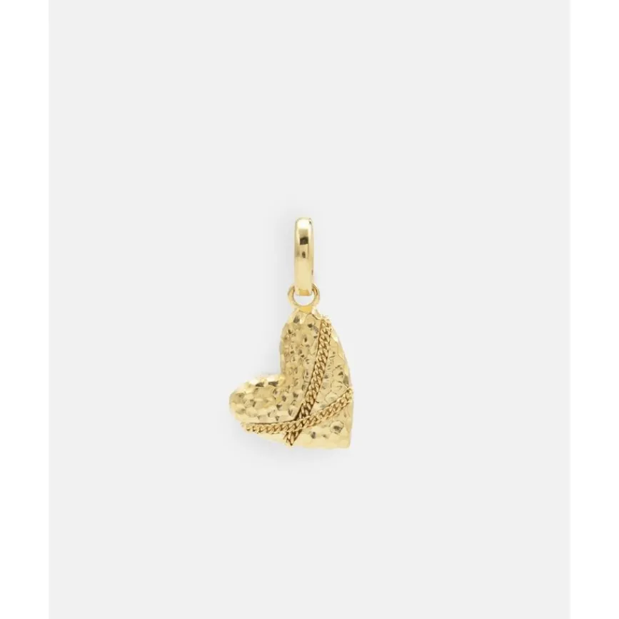 Buddha to Buddha Anhänger | Premium Gold Plated Jewelry-Herz Anhänger Vergoldet
