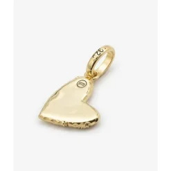 Buddha to Buddha Anhänger | Premium Gold Plated Jewelry-Herz Anhänger Vergoldet