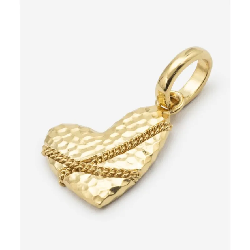 Buddha to Buddha Anhänger | Premium Gold Plated Jewelry-Herz Anhänger Vergoldet
