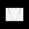 Buddha to Buddha Silberketten | Lederschmuck-Ketting Essential Mix Silver/Leather Black 60 cm
