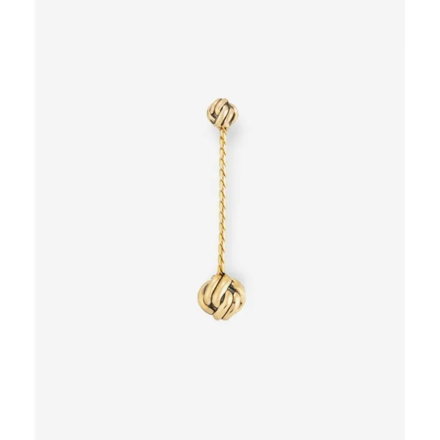 Buddha to Buddha Gold Ohrringe | Goldschmuck-Ohrhänger veredelt Katja 14 Karat Gold Einzelstück