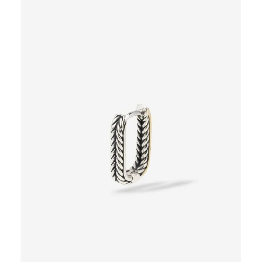 Buddha to Buddha Goldketten | Gold Ohrringe-Ohrring Barbara Reversible Bicolor Single Piece