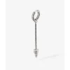 Buddha to Buddha Silber Ohrringe | Silberschmuck-Ohrring Ben Single Piece