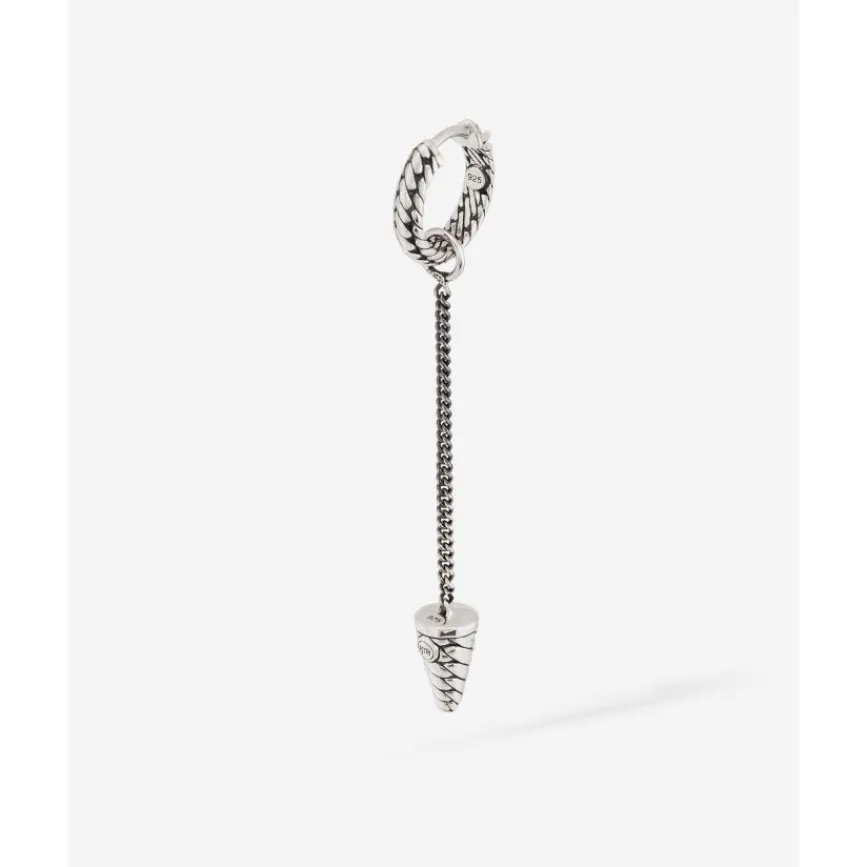 Buddha to Buddha Silber Ohrringe | Silberschmuck-Ohrring Ben Single Piece