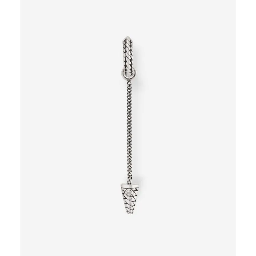 Buddha to Buddha Silber Ohrringe | Silberschmuck-Ohrring Ben Single Piece
