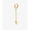 Buddha to Buddha Vergoldete Ohrringe | Premium Gold Plated Jewelry-Ohrring Ben Vergoldet Single Piece