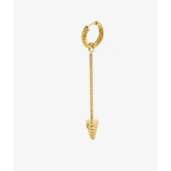 Buddha to Buddha Vergoldete Ohrringe | Premium Gold Plated Jewelry-Ohrring Ben Vergoldet Single Piece