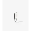Buddha to Buddha Silber Ohrringe | Silberschmuck-Ohrring Essential Chainlink Silber Single Piece