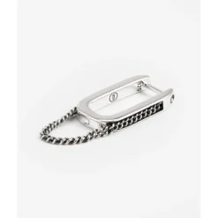 Buddha to Buddha Silber Ohrringe | Silberschmuck-Ohrring Essential Chainlink Silber Single Piece