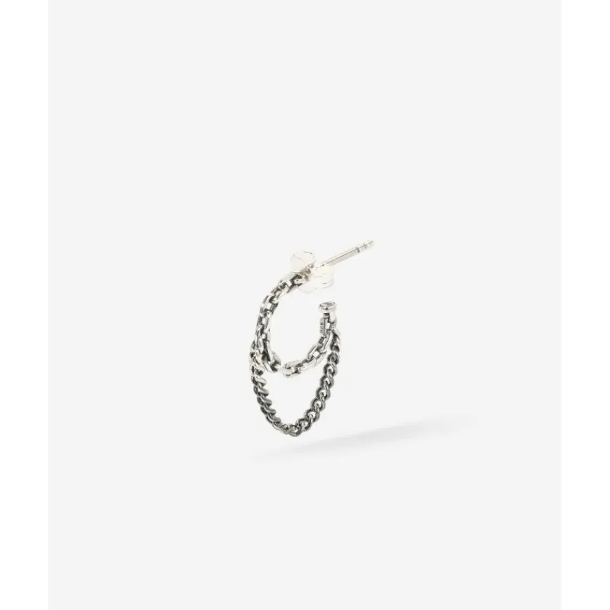 Buddha to Buddha Silber Ohrringe | Silberschmuck-Ohrring Essential Silber Single Piece