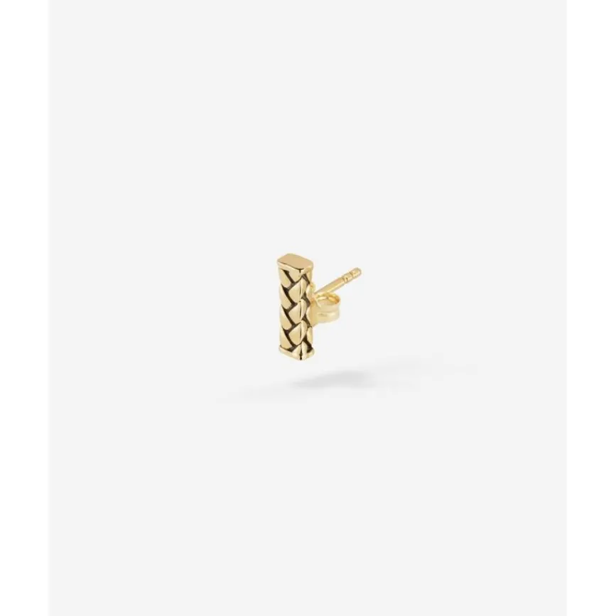 Buddha to Buddha Gold Ohrringe | Silberschmuck-Ohrring George Gold 18kt YG Einzelstück