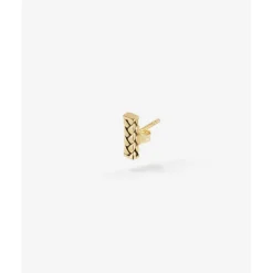 Buddha to Buddha Gold Ohrringe | Silberschmuck-Ohrring George Gold 18kt YG Einzelstück