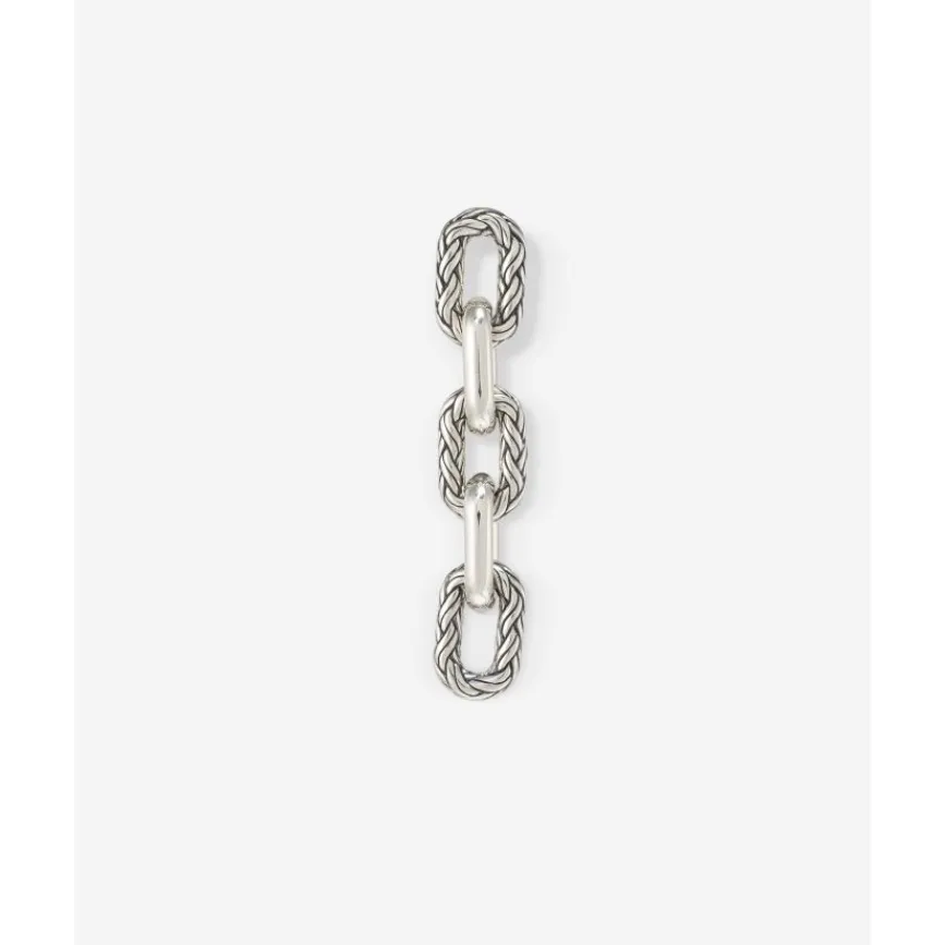 Buddha to Buddha Silber Ohrringe | Silberschmuck-Ohrring Katja Link Silber Single Piece