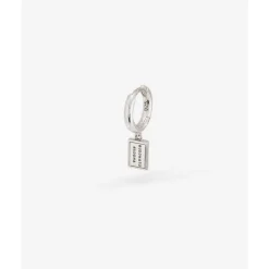 Buddha to Buddha Silber Ohrringe | Silberschmuck-Ohrring Logo Single Piece