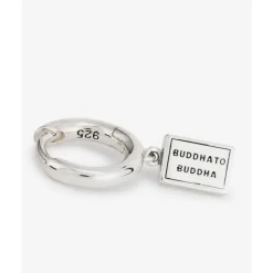 Buddha to Buddha Silber Ohrringe | Silberschmuck-Ohrring Logo Single Piece