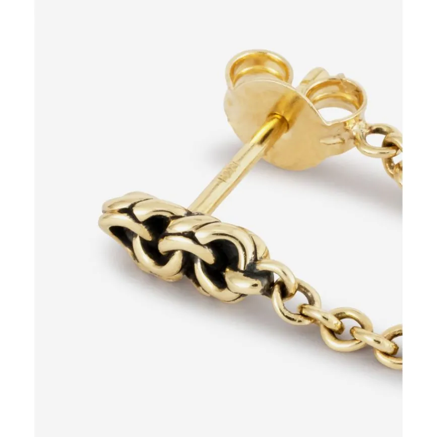Buddha to Buddha Gold Ohrringe | Goldschmuck-Ohrringe Davina Gold 14kt