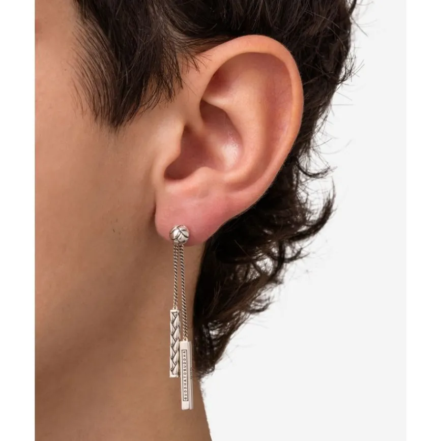 Buddha to Buddha Silber Ohrringe | Silberschmuck-Ohrringe George Silber