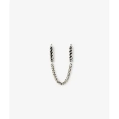 Buddha to Buddha Silber Ohrringe | Silberschmuck-Ohrringe Nathalie Double Linked Silber Single Piece