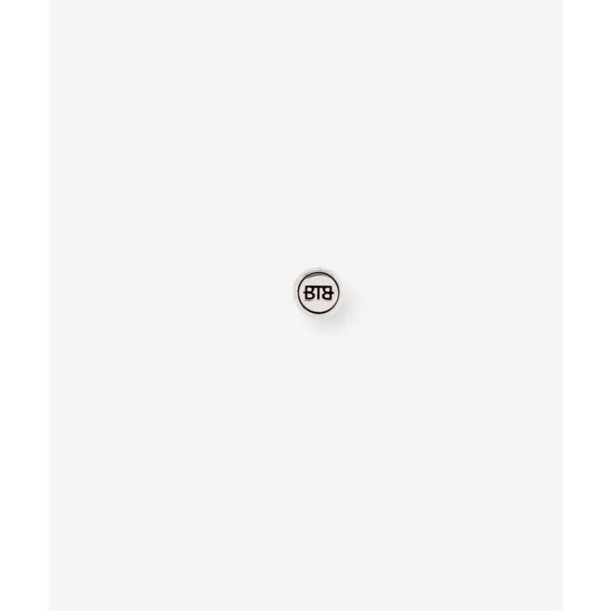 Buddha to Buddha Silber Ohrringe | Silberschmuck-Ohrstecker Barbara Logo Single Piece
