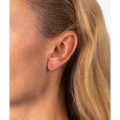 Buddha to Buddha Vergoldete Ohrringe | Premium Gold Plated Jewelry-Ohrstecker Katja Vergoldet Single Piece