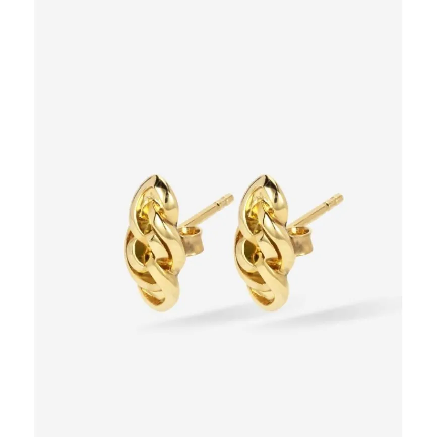 Buddha to Buddha Vergoldete Ohrringe | Premium Gold Plated Jewelry-Ohrstecker Nathalie Vergoldet