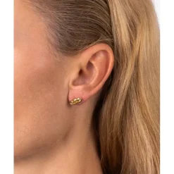 Buddha to Buddha Vergoldete Ohrringe | Premium Gold Plated Jewelry-Ohrstecker Nathalie Vergoldet