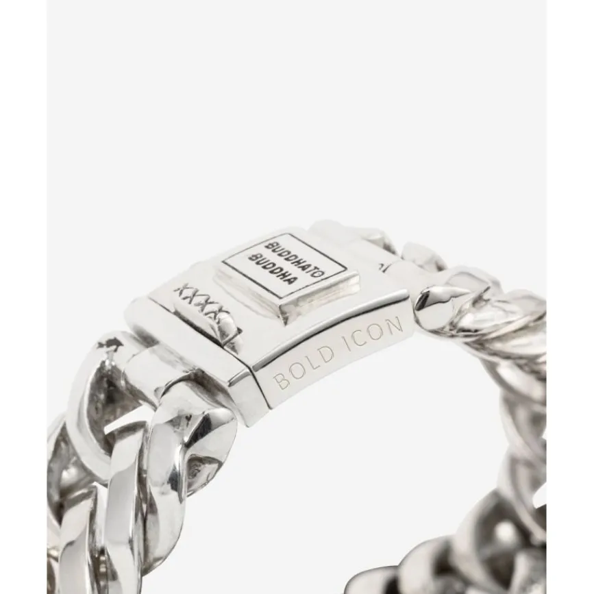 Buddha to Buddha Gravierbarer Armbänder | Silber Armbänder-Panzerarmband Chain Big