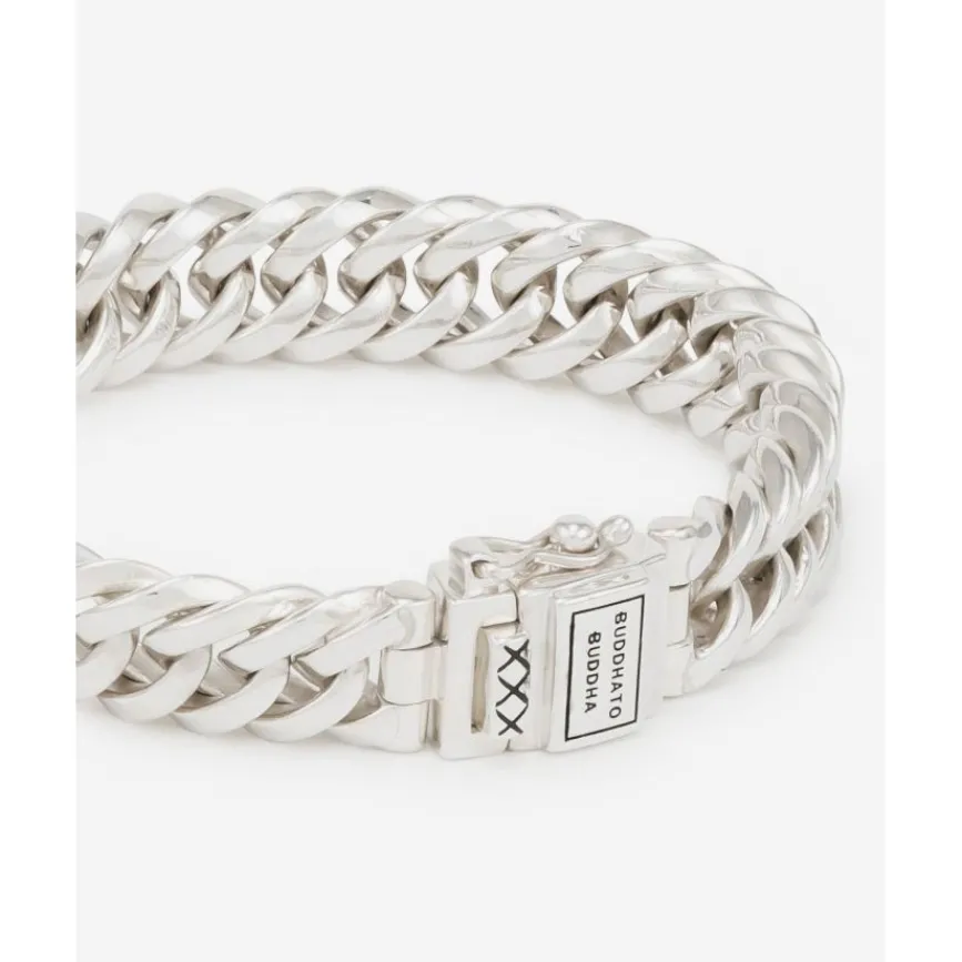 Buddha to Buddha Silber Armbänder | Silberschmuck-Panzerarmband Chain XS