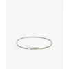 Buddha to Buddha Gravierbarer Armbänder | Silber Armbänder-Permanentes Armband Venetian Silber