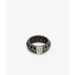 Buddha to Buddha Silber Ringe | Black Rhodium Schmuck-Ring Ben Small Schwarz Rhodium Silber