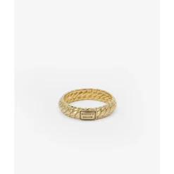 Buddha to Buddha Premium Vergoldete Ringe | Premium Gold Plated Jewelry-Ring Ben XS Vergoldet