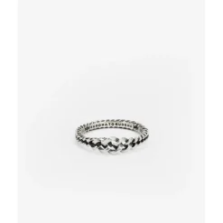 Buddha to Buddha Silber Ringe | Silberschmuck-Ring Chain Gradient Silber