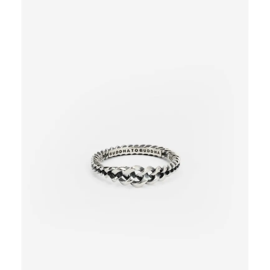 Buddha to Buddha Silber Ringe | Silberschmuck-Ring Chain Gradient Silber