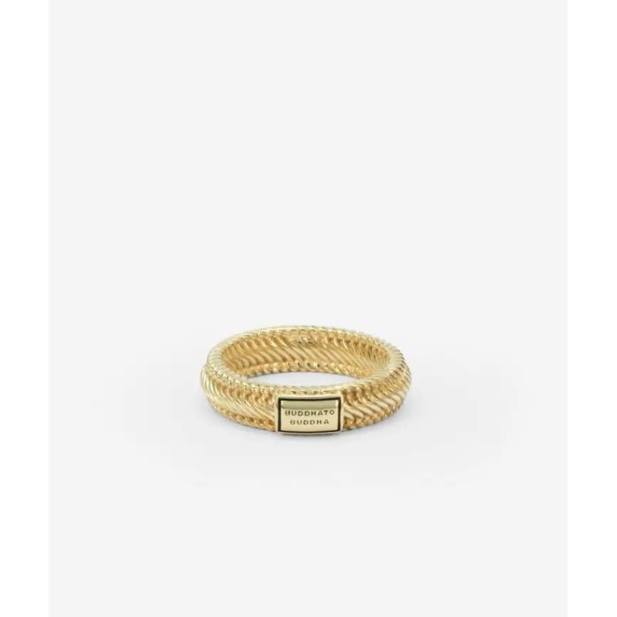 Buddha to Buddha Premium Vergoldete Ringe | Premium Gold Plated Jewelry-Ring Edwin Mini Vergoldet