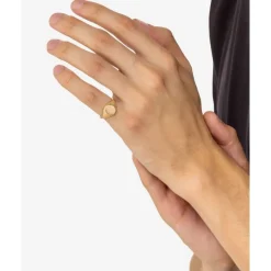 Buddha to Buddha Gravierbarer Ringe | Gold Ringe-Ring Ellen Signet Gold YG 14kt