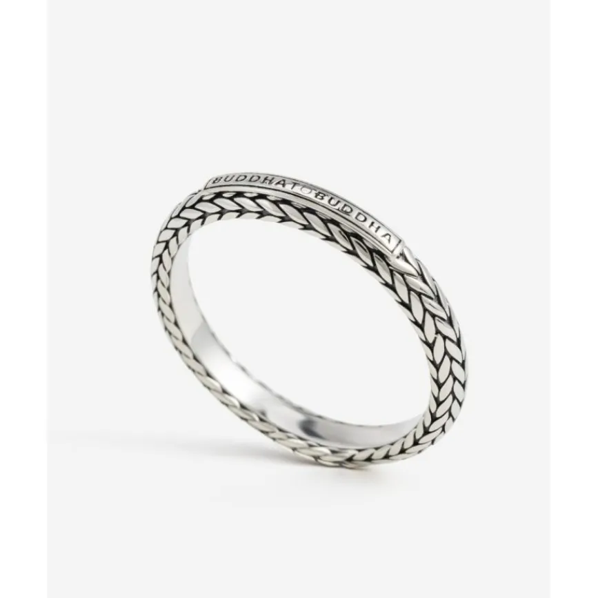 Buddha to Buddha Gravierbarer Ringe | Silber Ringe-Ring Ellen XS Silber