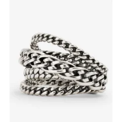 Buddha to Buddha Silber Ringe | Silberschmuck-Ring Multi Chain Nathalie