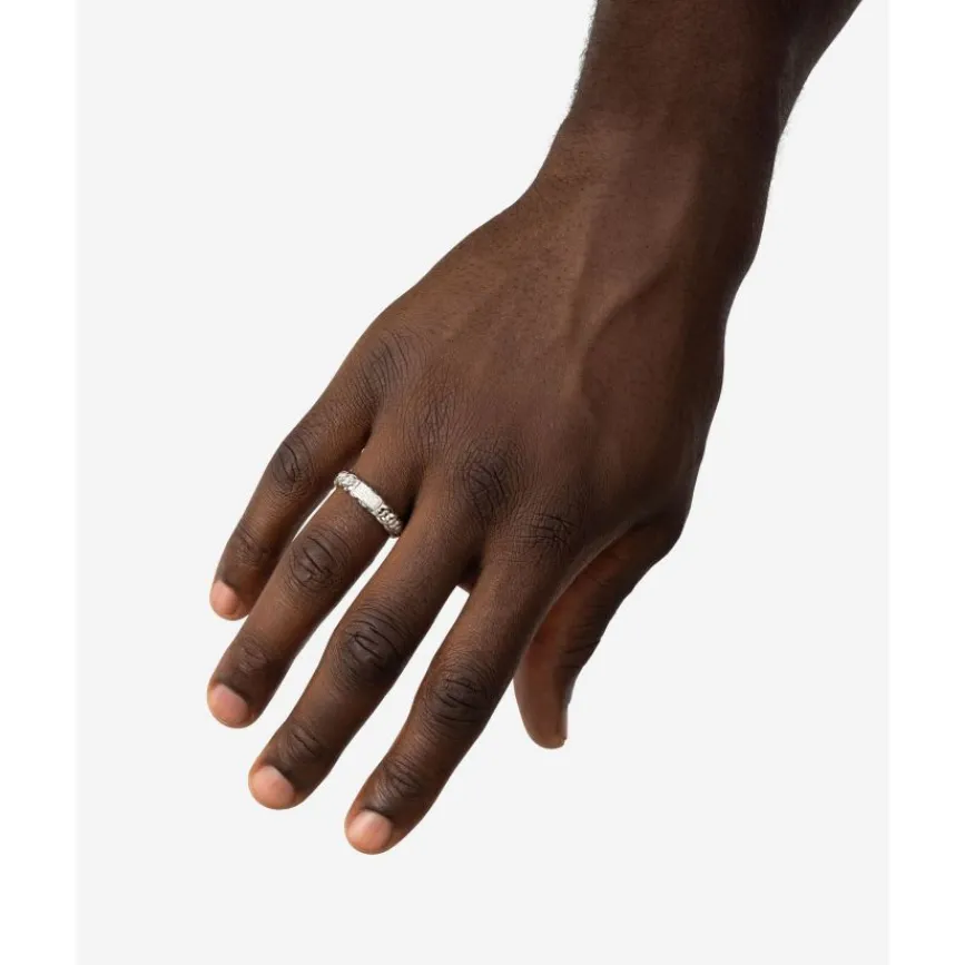 Buddha to Buddha Gold Ringe | Goldschmuck-Ring Nathalie Diamant Weißgold 14kt